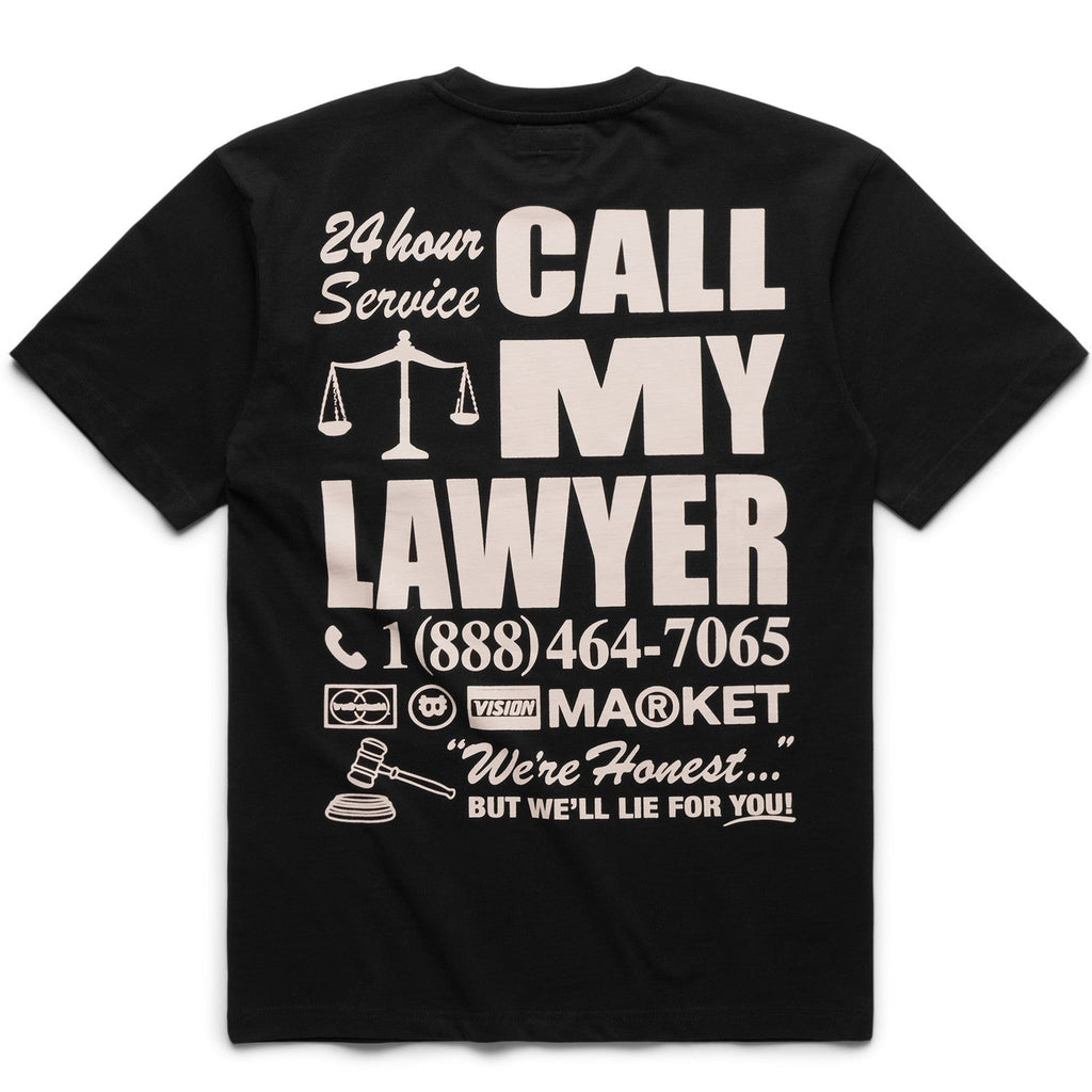 24 Hr Lawyer Service Pocket Tee Black MARKET