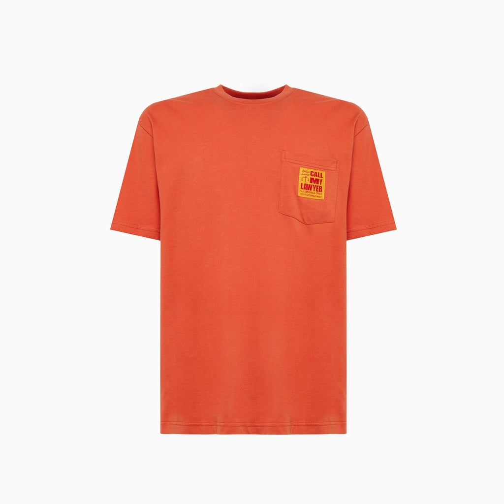 24 Hr Lawyer Service Pocket Tee Orange MARKET