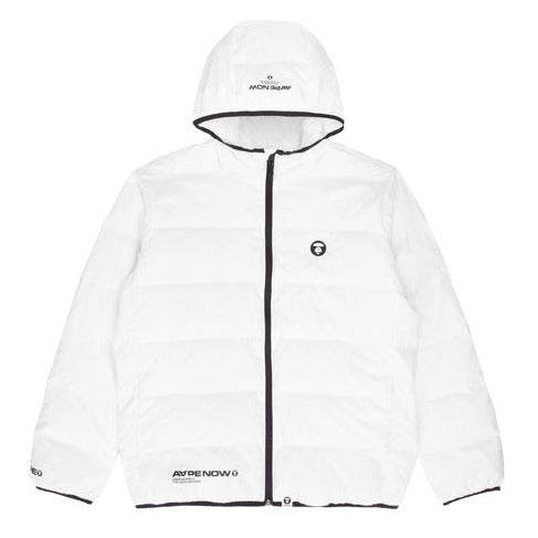 AAPE NOW DOWN JACKET WHITE AAPE