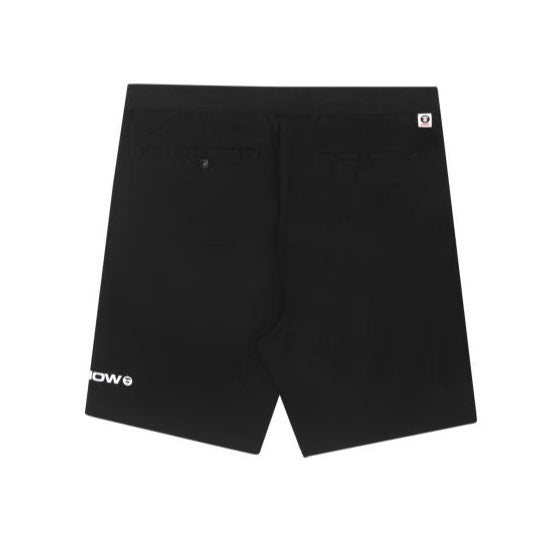 AAPE WOVEN SHORTS BLACK AAPE