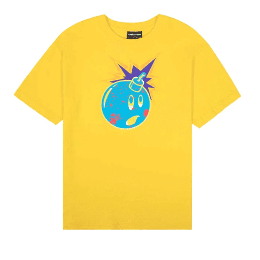 ADAM SEED T-SHIRT YELLOW THE HUNDREDS