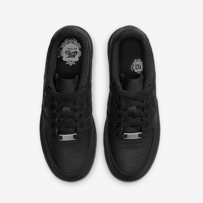 AIR FORCE LE BLACK GS – SolesStoleMySoul
