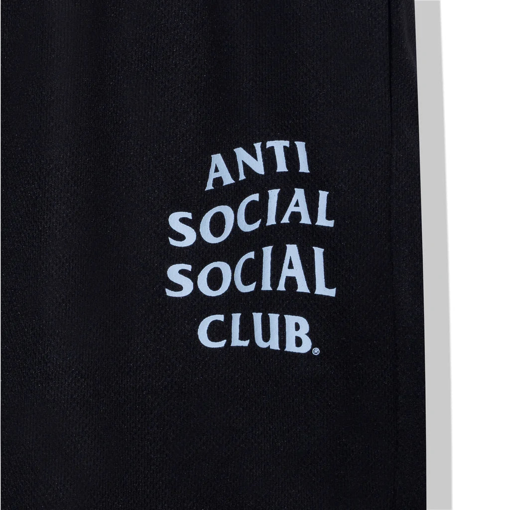 ASSC Never Made the Team Black Mesh Shorts Anti Social Social Club