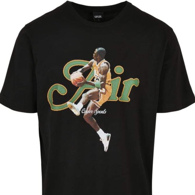 C&S Air Basketball Tee Black Cayler & Sons