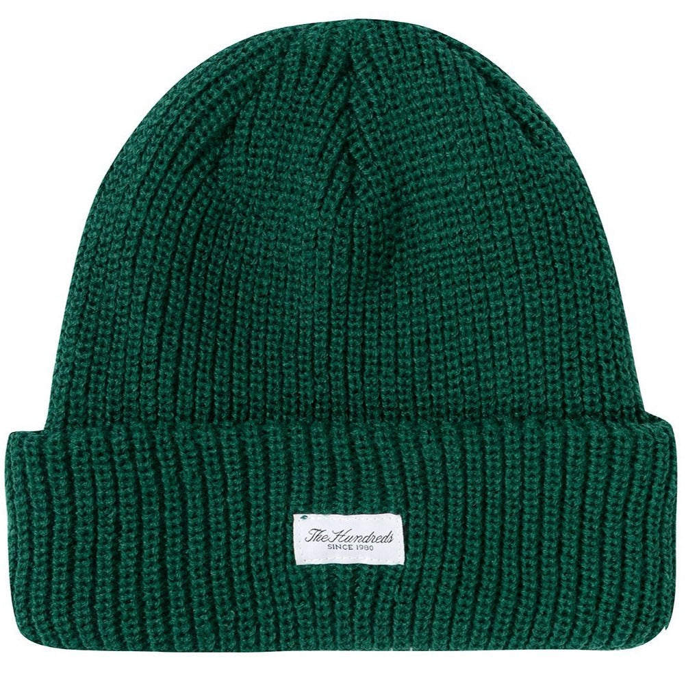 Crisp Beanie Hunter Green THE HUNDREDS