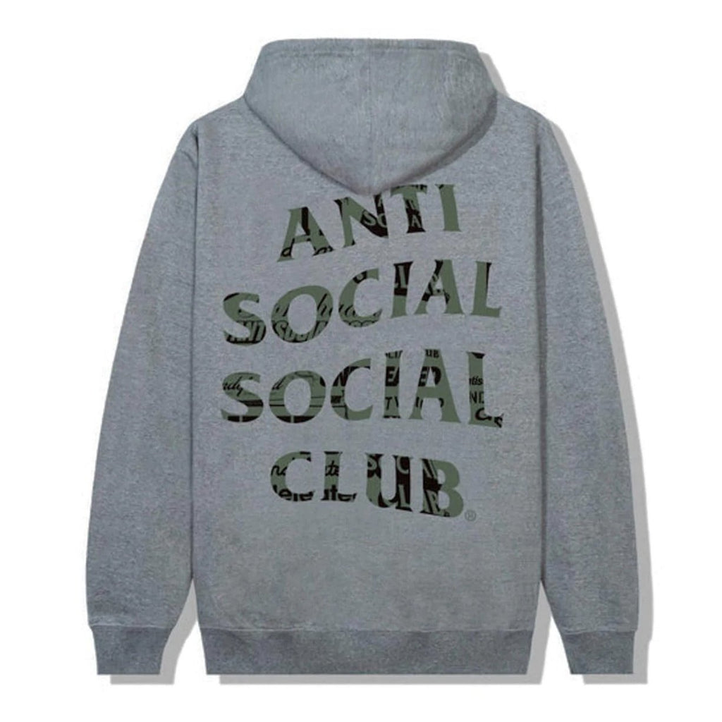 Don Dada Heather Grey Hoodie Anti Social Social Club