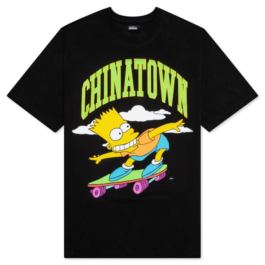 MARKET X THE SIMPSONS COWABUNGA ARC TEE BLACK MARKET