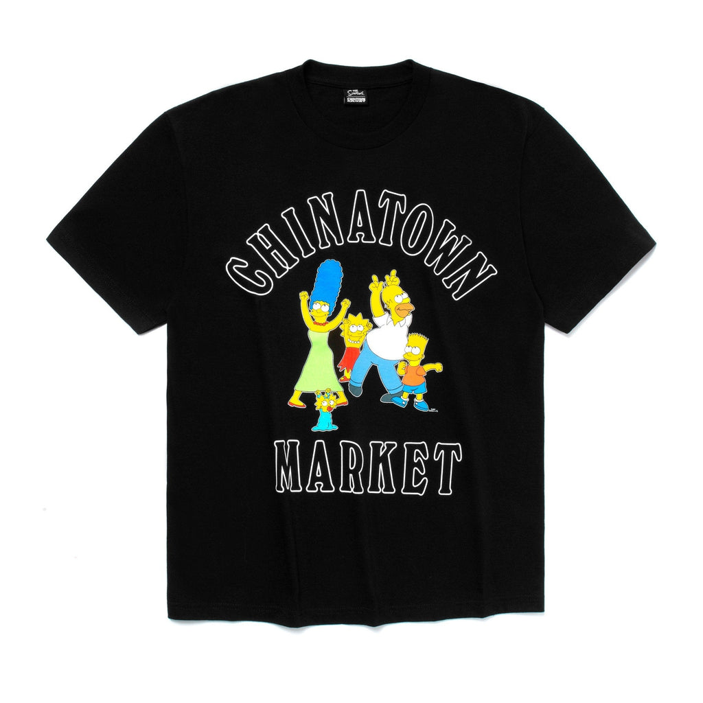 MARKET X THE SIMPSONS FAMILY OG TEE BLACK MARKET