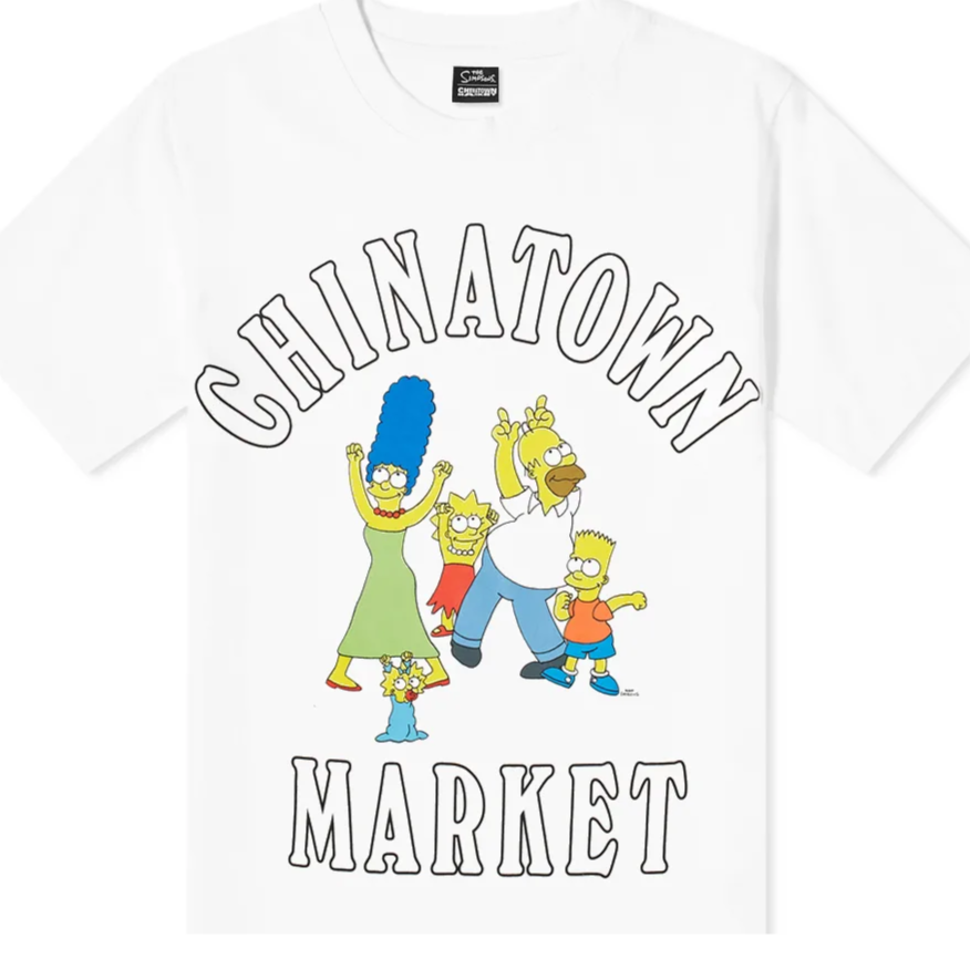 MARKET X THE SIMPSONS FAMILY OG TEE WHITE MARKET