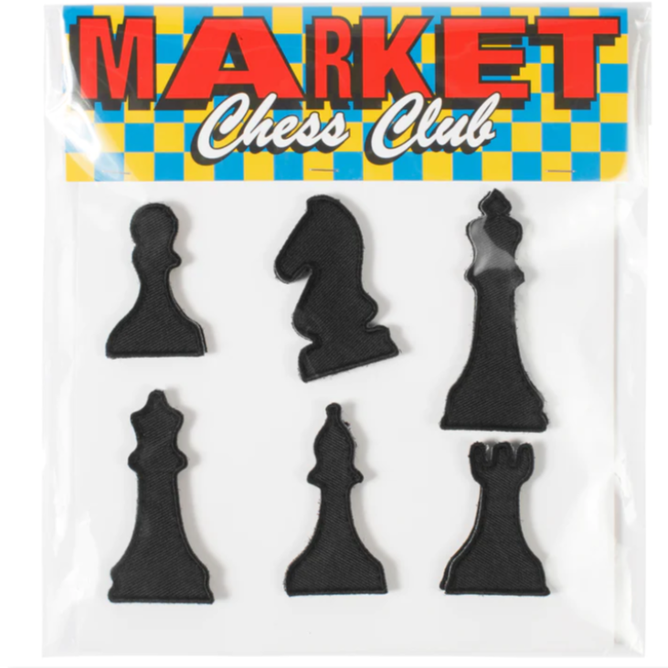 Market Chesss Club Patches MARKET