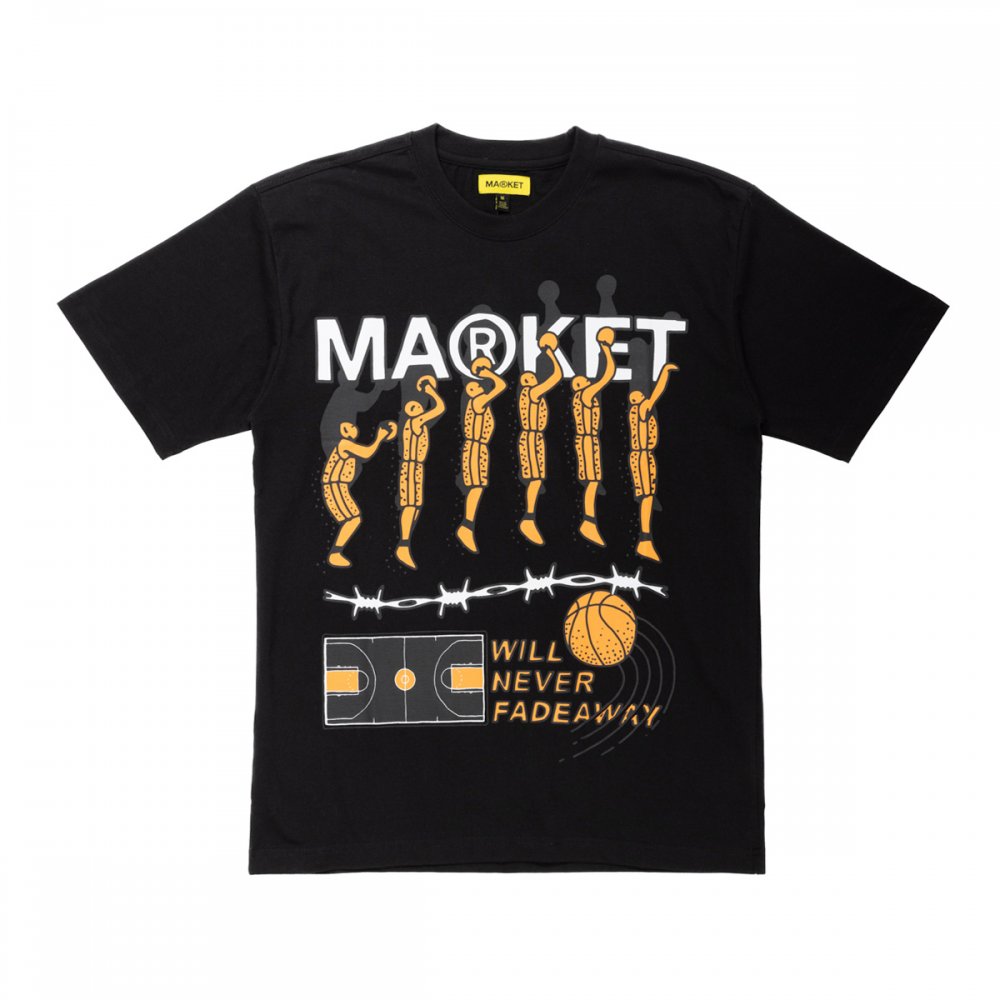 Market Jump Shot Tee Black MARKET