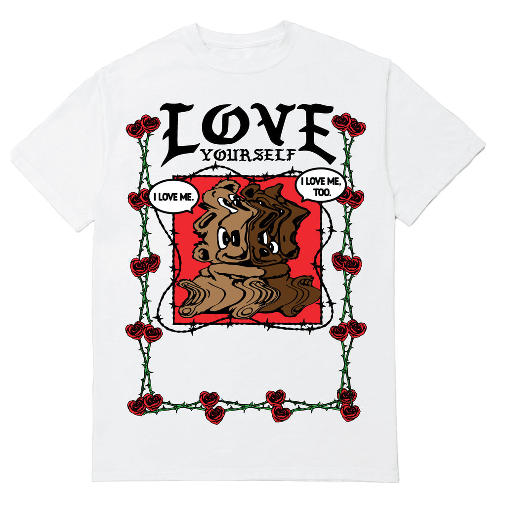 Never Be Alone Bear T-Shirt MARKET