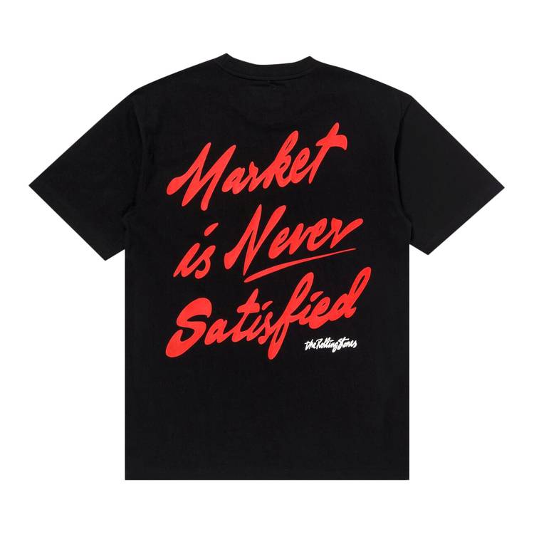 Never Satisfied T-Shirt Q4 Quickstrike Black MARKET