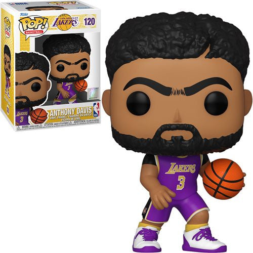 Pop! Basketball: NBA Lakers- Anthony Davis Purple Jersey Funko