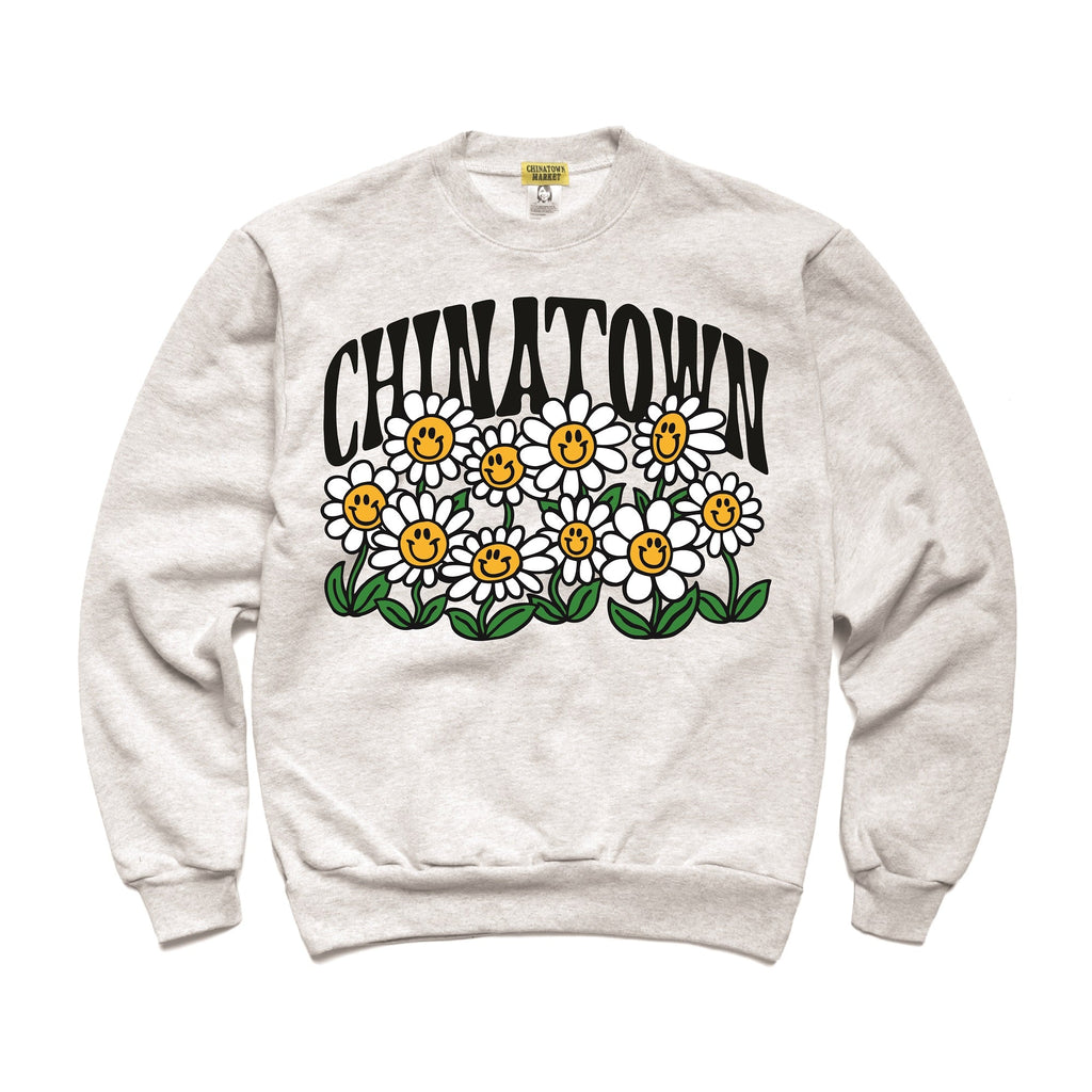 Smiley Flower Power Crewneck MARKET