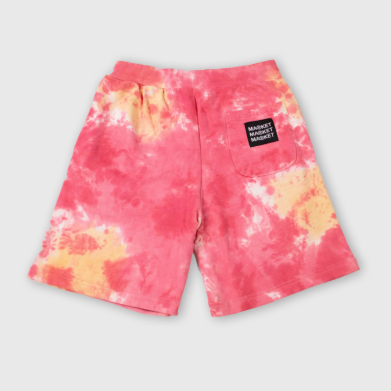 Smiley Look At The Bright Side Sweatshorts Pink MARKET