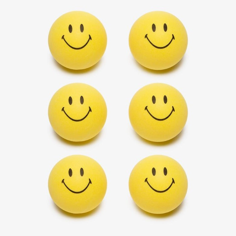 Smiley Ping Pong Balls MARKET