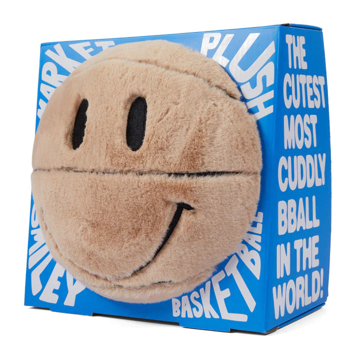 Smiley Sherpa Basketball Pillow MARKET