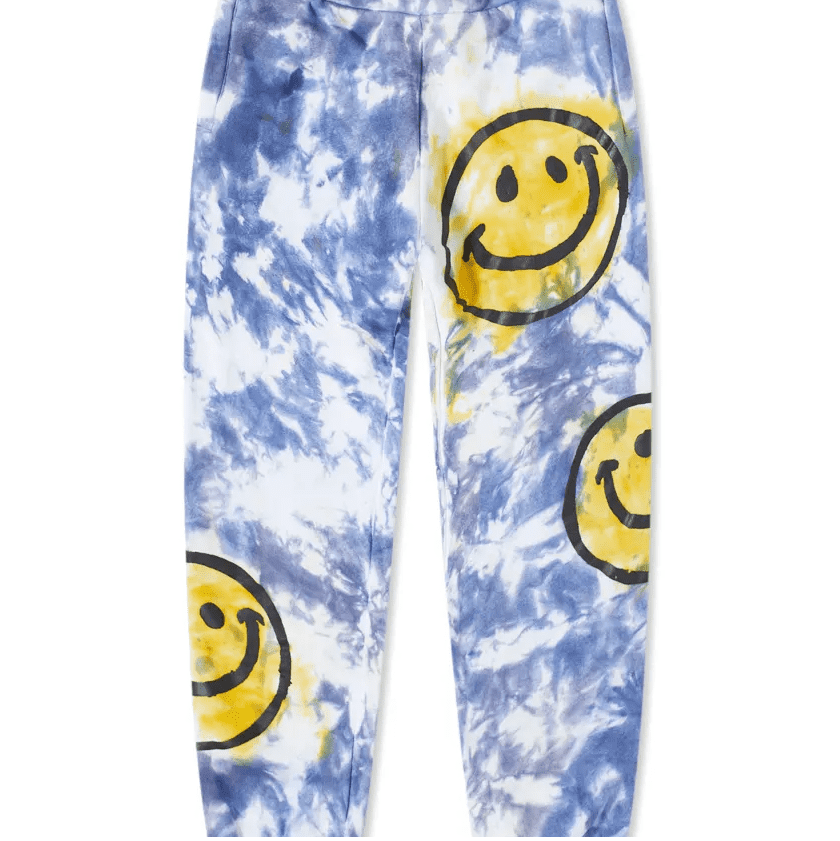 Smiley Sun Dye Sweatpants MARKET