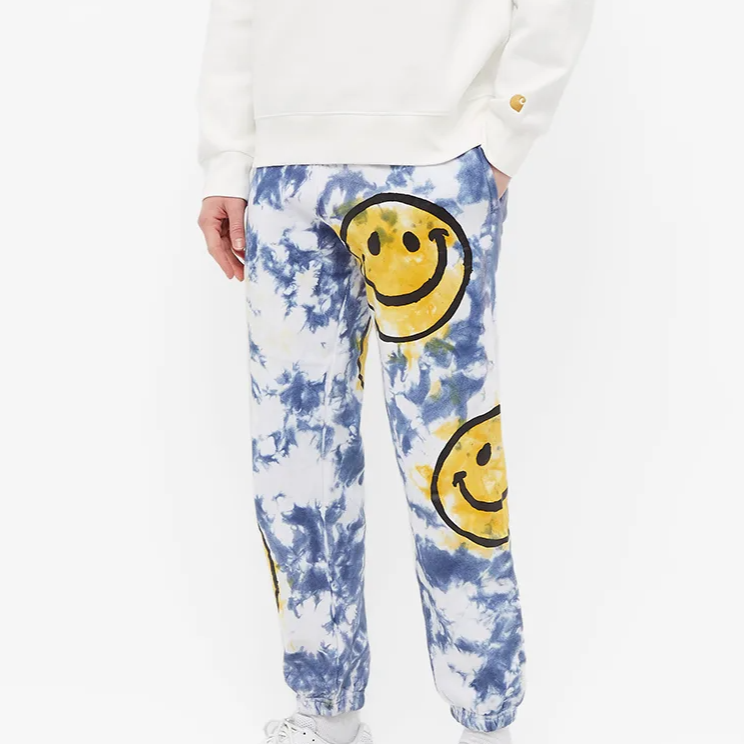 Smiley Sun Dye Sweatpants MARKET