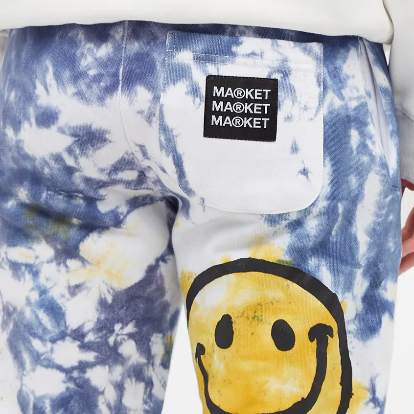 Smiley Sun Dye Sweatpants MARKET