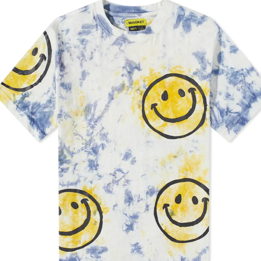 Smiley Sun Dye Tee MARKET