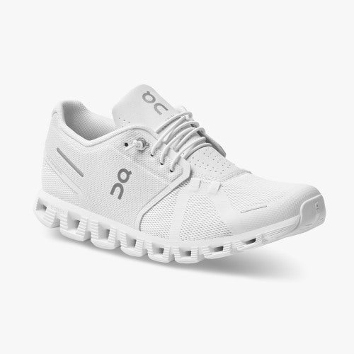 W CLOUD 5 ALL WHITE ON RUNNING