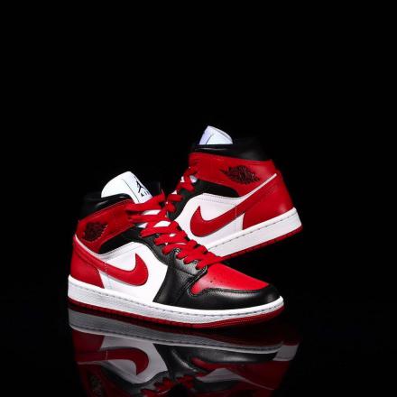 Wmns Air Jordan 1 Mid 'Alternate Bred Toe